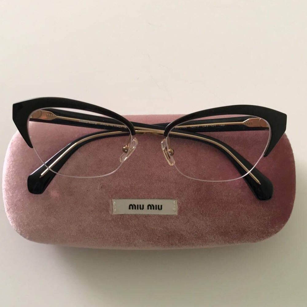 Authentic Miu Miu Optical cat-eye frame